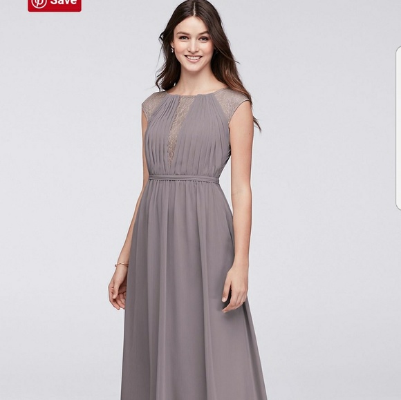 David's Bridal Dresses & Skirts - Bridesmaid long dress, size 4